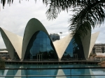 Moderne Gebäude im L´Oceanogràfic